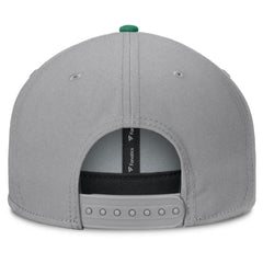 Dallas Stars Fanatics Fundamentals Duo Split Logo Snapback Hat Gray