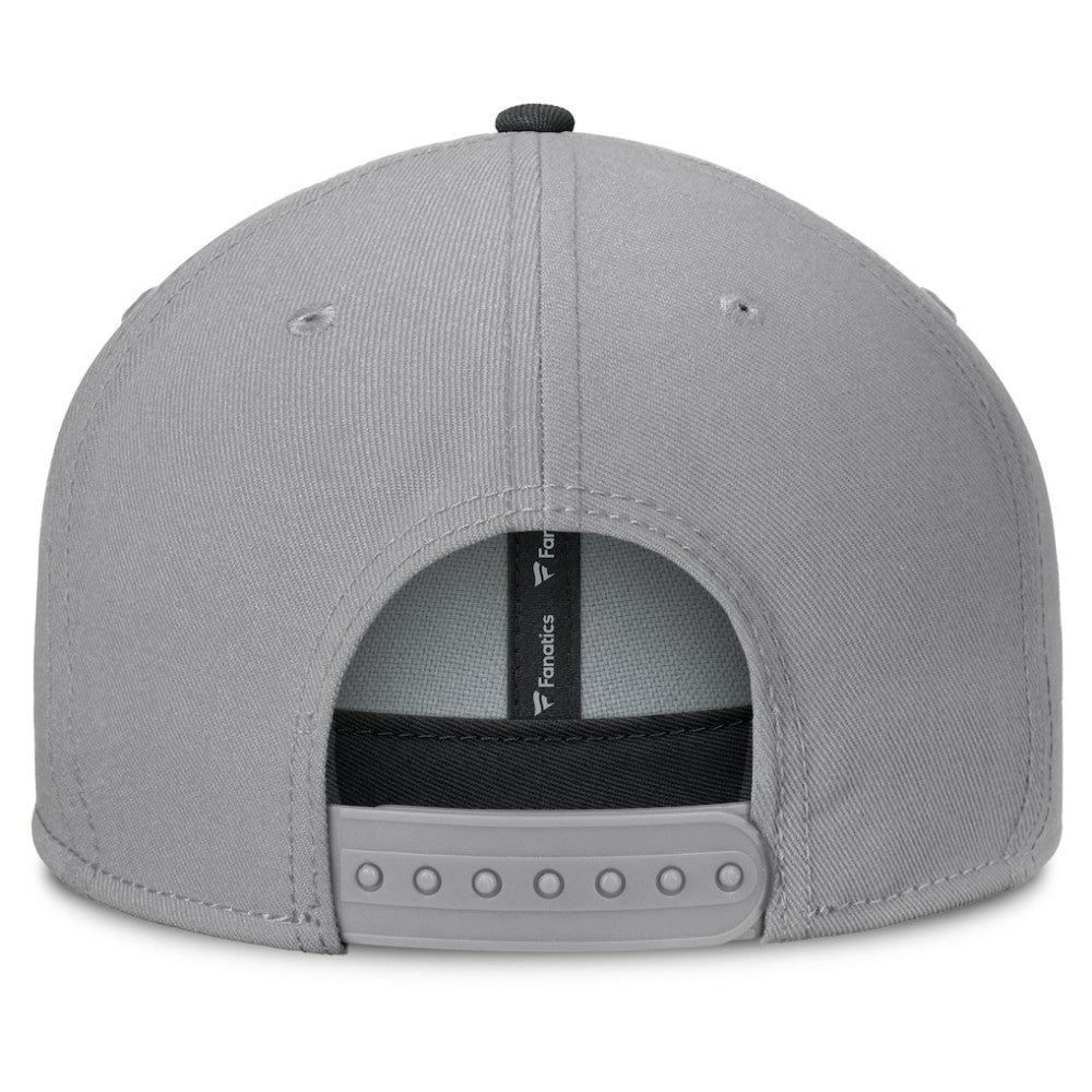 Los Angeles Kings Fanatics Fundamentals Duo Split Logo Snapback Hat Gray