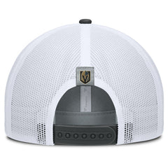 Vegas Golden Knights Fanatics Fundamental Adapt Trucker Adjustable Hat Gray/Charcoal