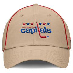 Washington Capitals Fanatics Heritage Setoff Adjustable Hat Tan
