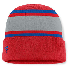 Washington Capitals Fanatics Heritage Varsity Cuffed Knit Hat Red