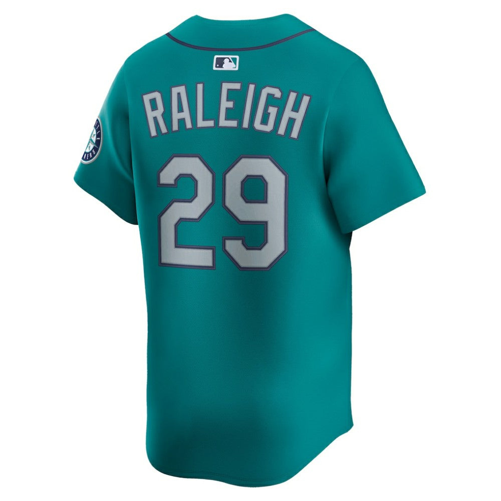Cal Raleigh Seattle Mariners Alternate Limited Jersey Teal | Nike