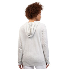 San Francisco Giants G-III 4Her by Carl Banks Women's Pregame Pullover Hoodie Oatmeal