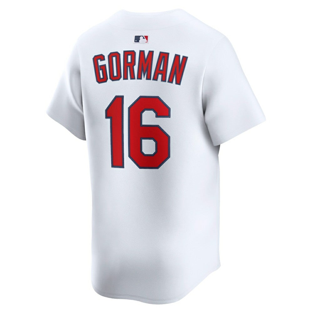 Nolan Gorman St. Louis Cardinals Home Limited Player Jersey White | Nike