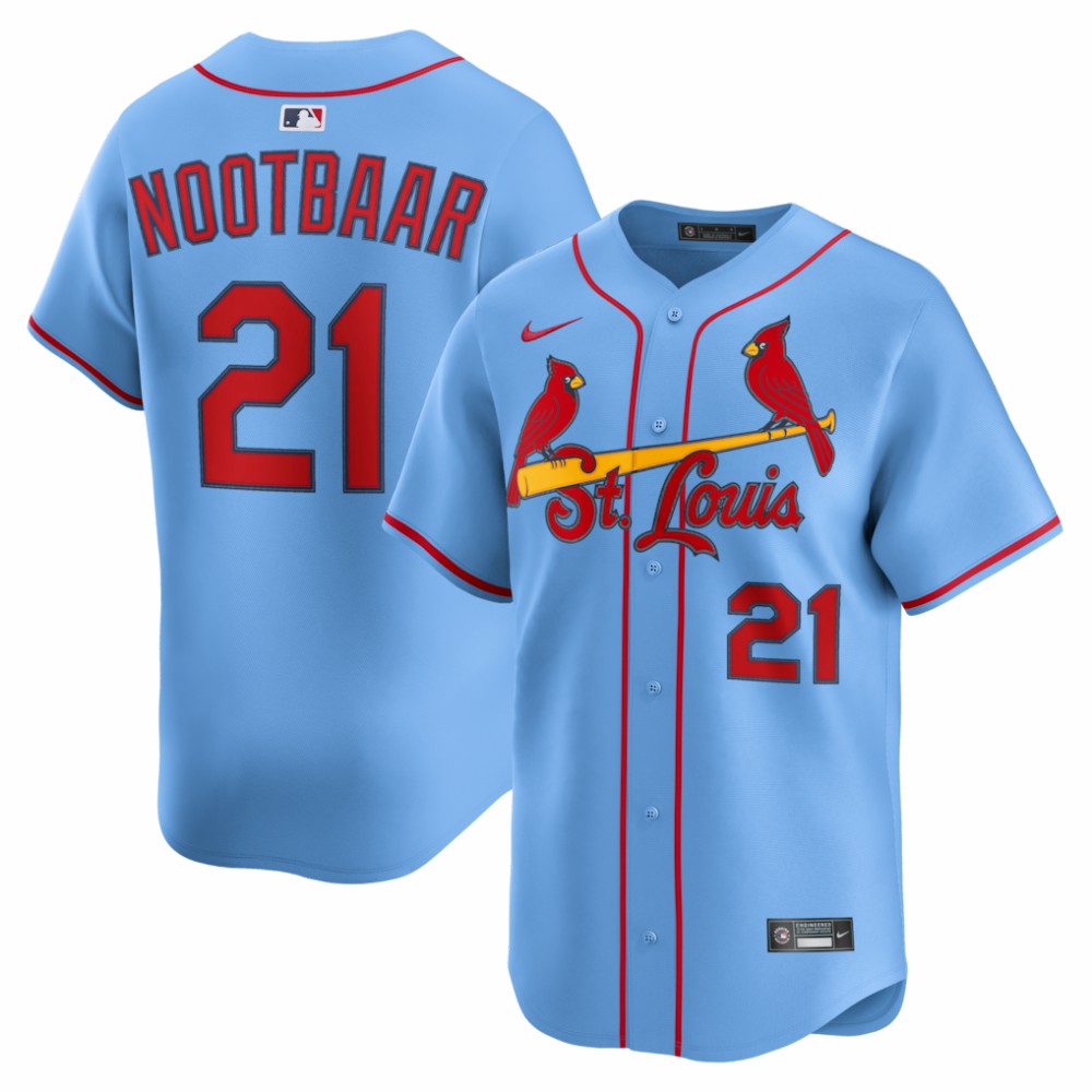 Lars Nootbaar St. Louis Cardinals Alternate Limited Jersey Light Blue | Nike