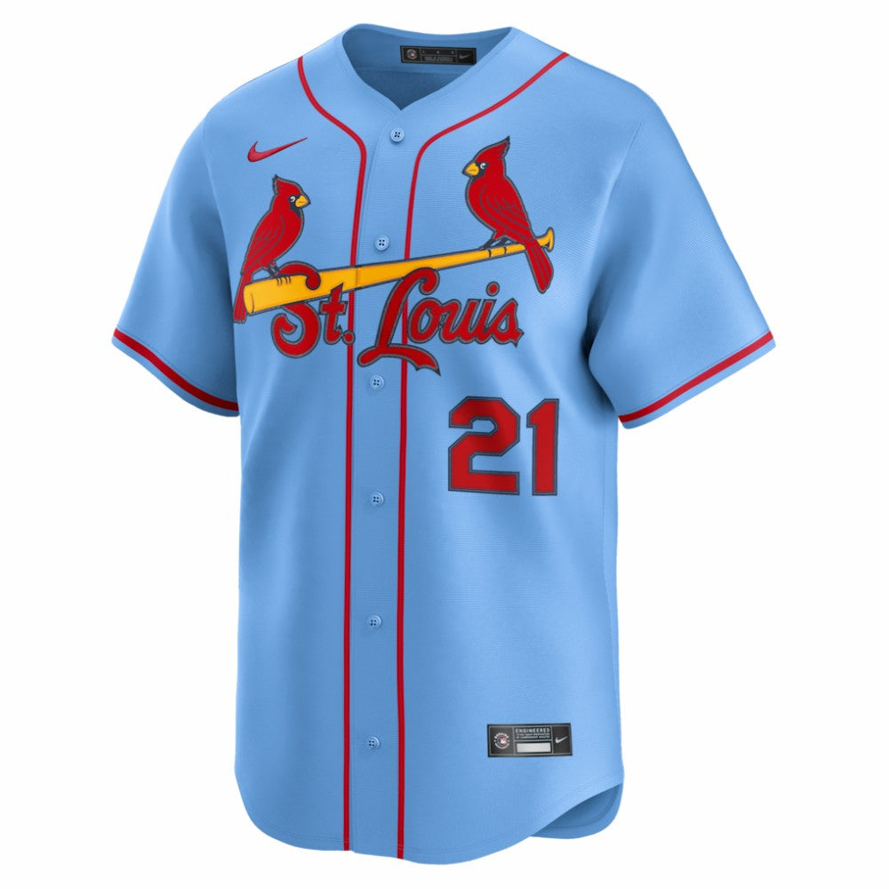 Lars Nootbaar St. Louis Cardinals Alternate Limited Jersey Light Blue | Nike