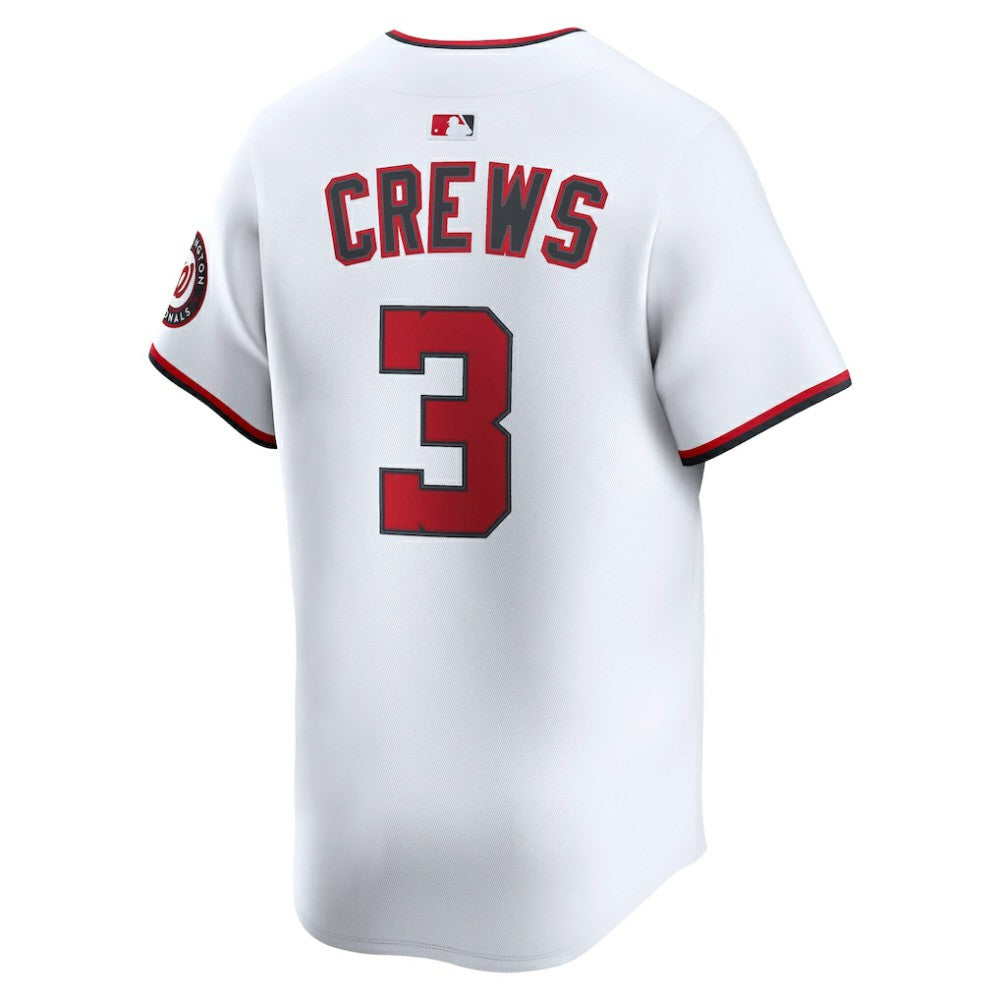 Dylan Crews Washington Nationals Home Limited Player Jersey - White