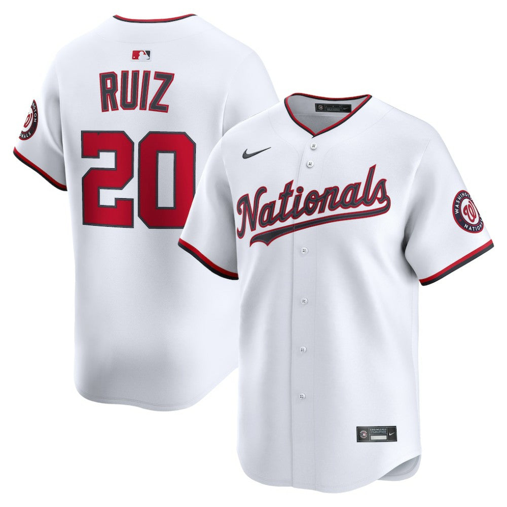Keibert Ruiz Washington Nationals Home Limited Player Jersey - White
