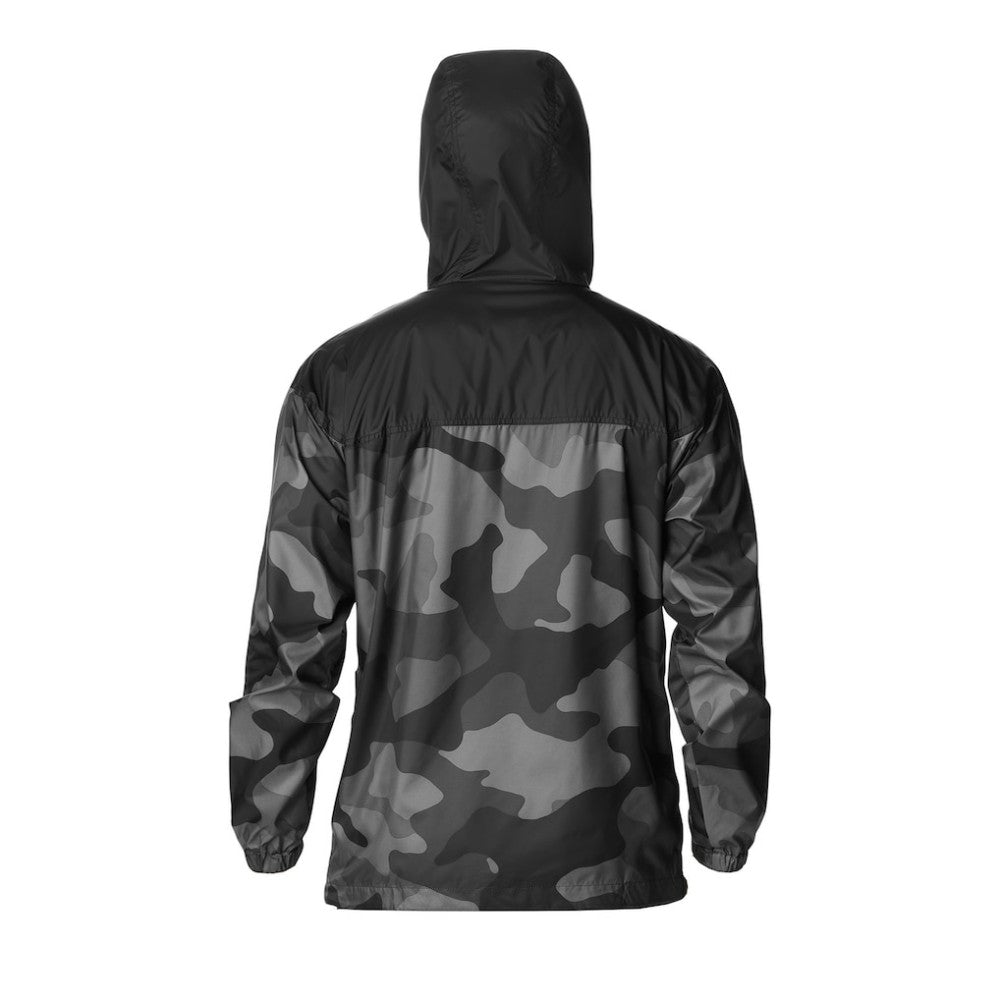Boston Bruins Columbia Camo Flash Challenger Omni-Shade Full-Zip Hoodie Windbreaker Black