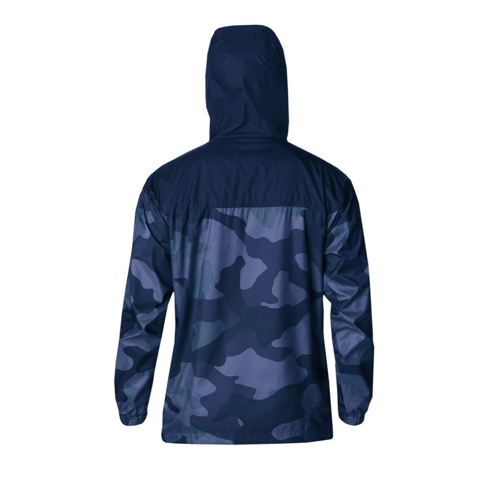 Nashville Predators Columbia Camo Flash Challenger Omni-Shade Full-Zip Hoodie Windbreaker Navy
