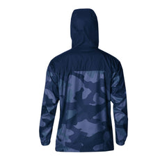 Nashville Predators Columbia Camo Flash Challenger Omni-Shade Full-Zip Hoodie Windbreaker Navy