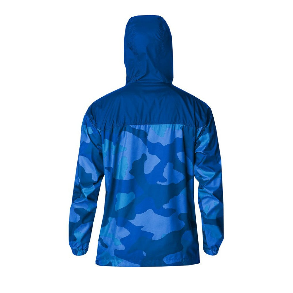 New York Islanders Columbia Camo Flash Challenger Omni-Shade Full-Zip Hoodie Windbreaker Royal