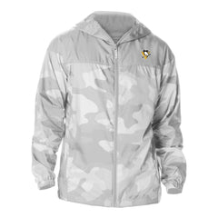 Pittsburgh Penguins Columbia Camo Flash Challenger Omni-Shade Full-Zip Hoodie Windbreaker Gray