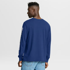Toronto Maple Leafs Fanatics Goal Crease Legacy Long Sleeve T-Shirt Blue