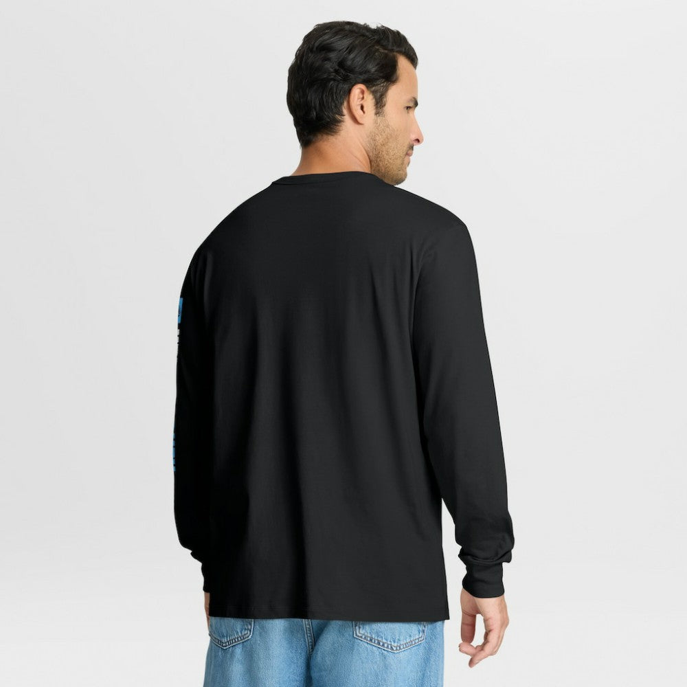 Utah Mammoth Fanatics Goal Crease Legacy Long Sleeve T-Shirt Black