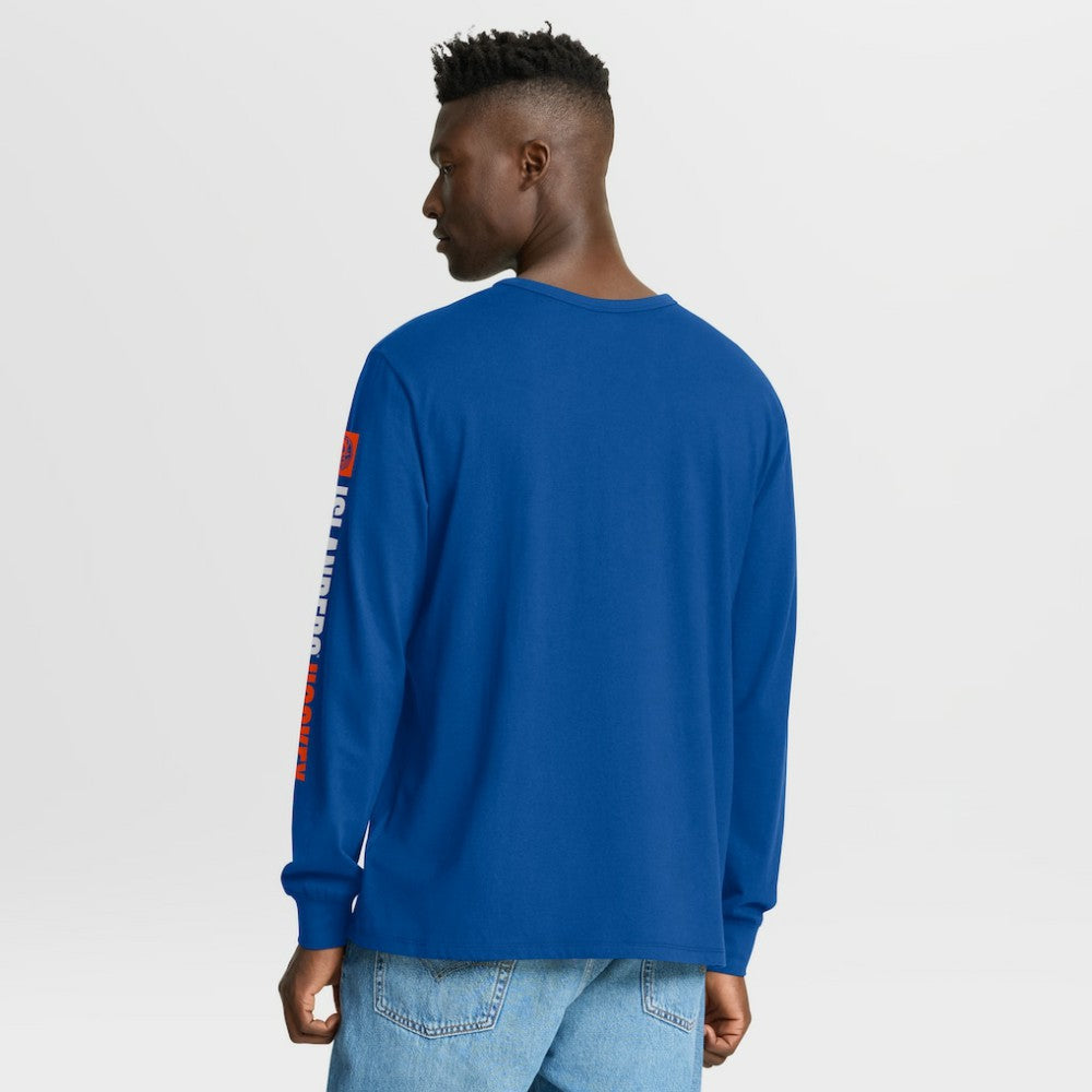 New York Islanders Fanatics Goal Crease Legacy Long Sleeve T-Shirt Royal