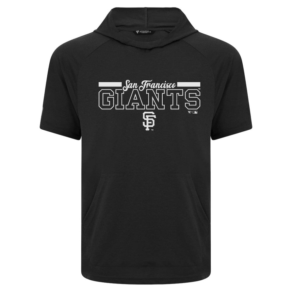 San Francisco Giants Levelwear Phase Vanguard Hoodie T-Shirt Black