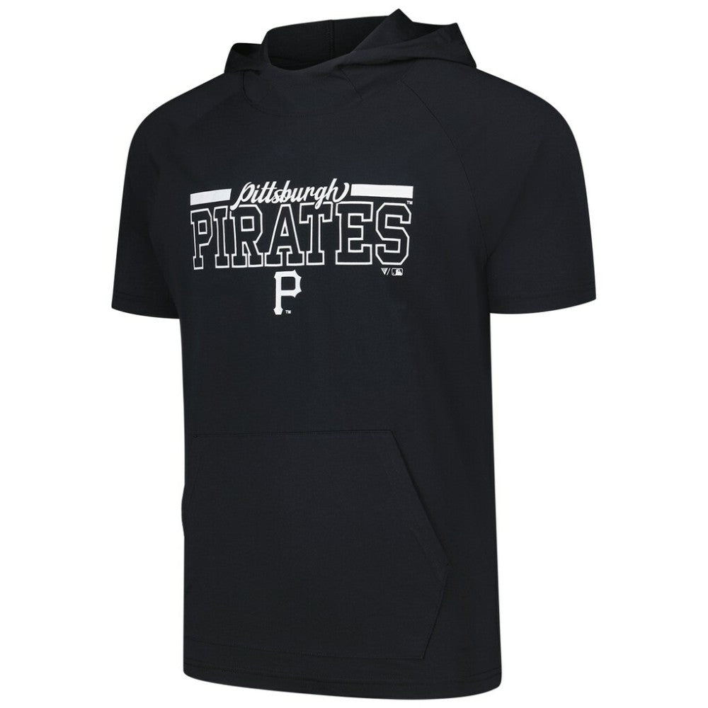 Pittsburgh Pirates Levelwear Phase Vanguard Hoodie T-Shirt Black
