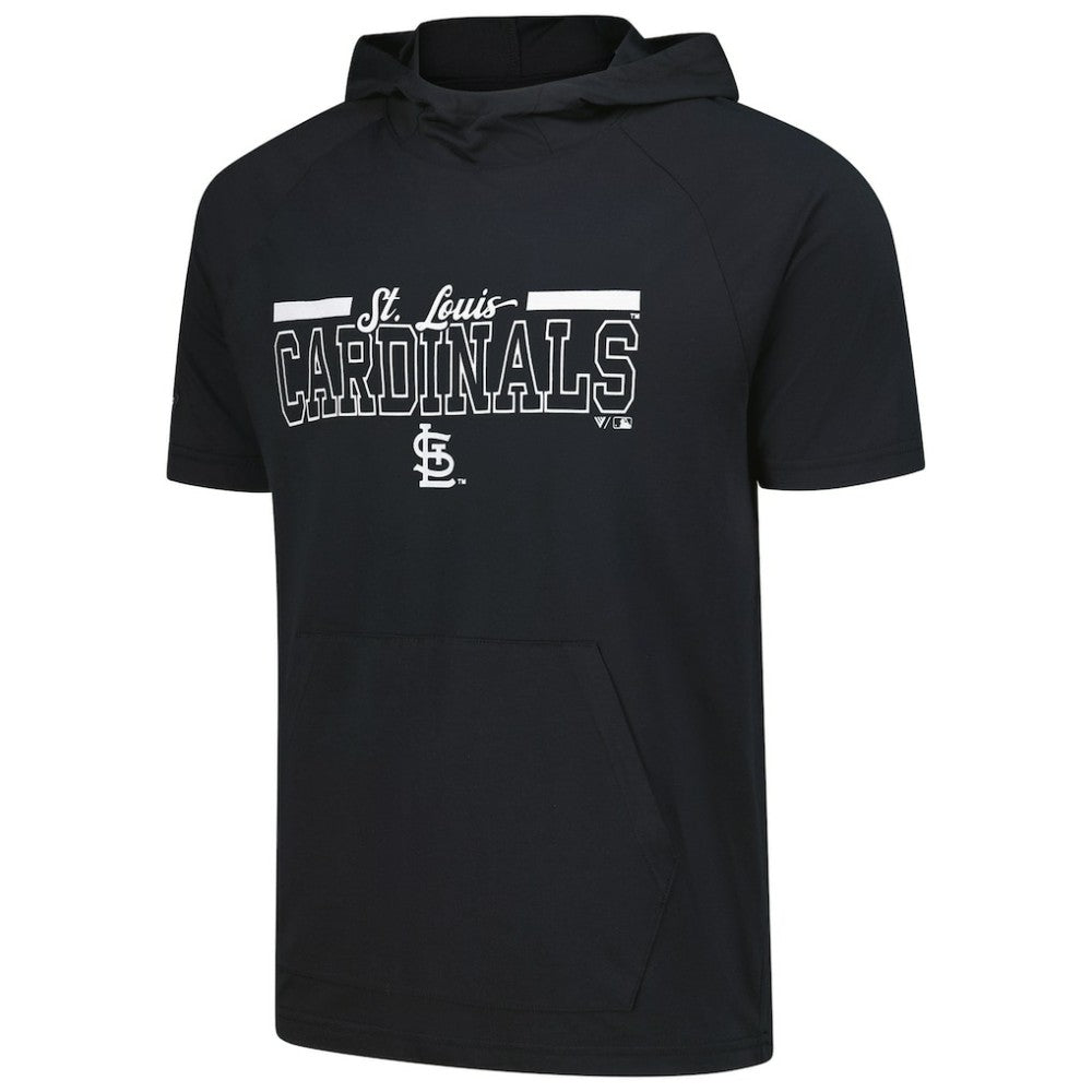 St. Louis Cardinals Levelwear Phase Vanguard Hoodie T-Shirt Black