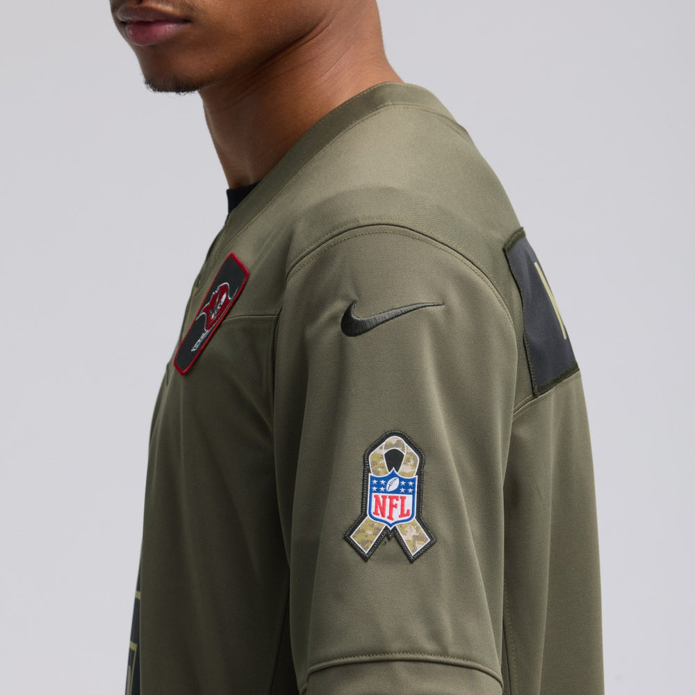 Baker Mayfield Tampa Bay Buccaneers 2025 Salute to Service Limited Jersey - Olive