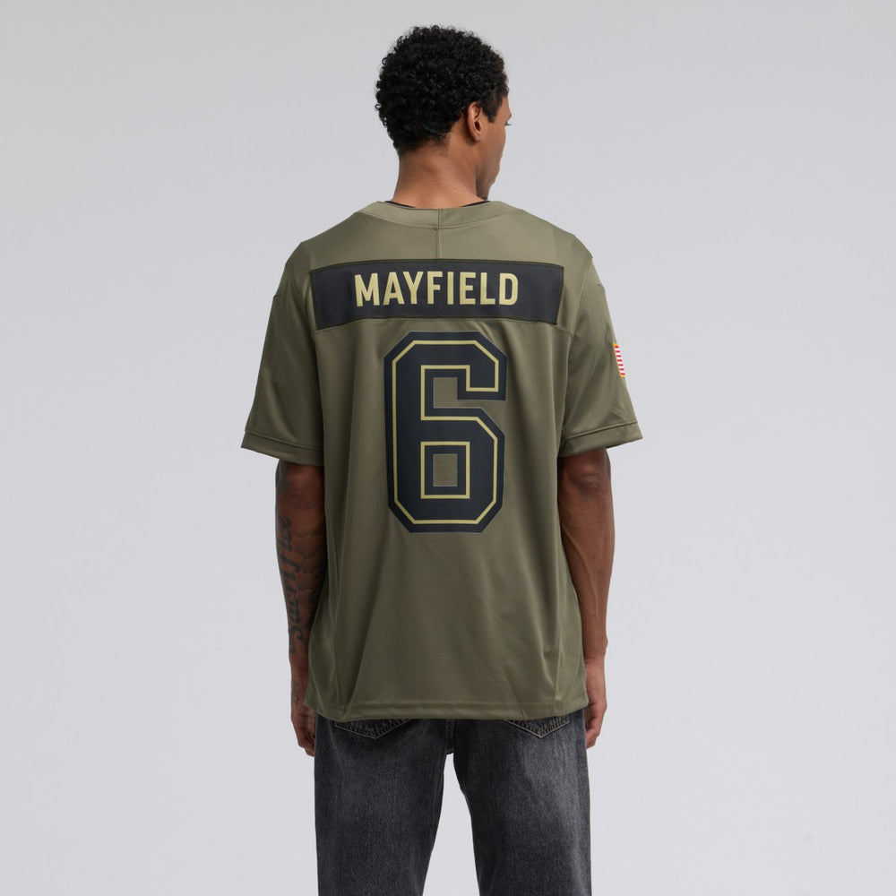 Baker Mayfield Tampa Bay Buccaneers 2025 Salute to Service Limited Jersey - Olive