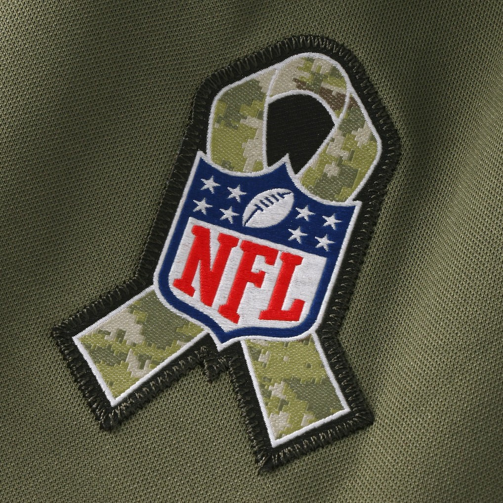 Saquon Barkley Philadelphia Eagles 2025 Salute to Service Limited Jersey - Olive