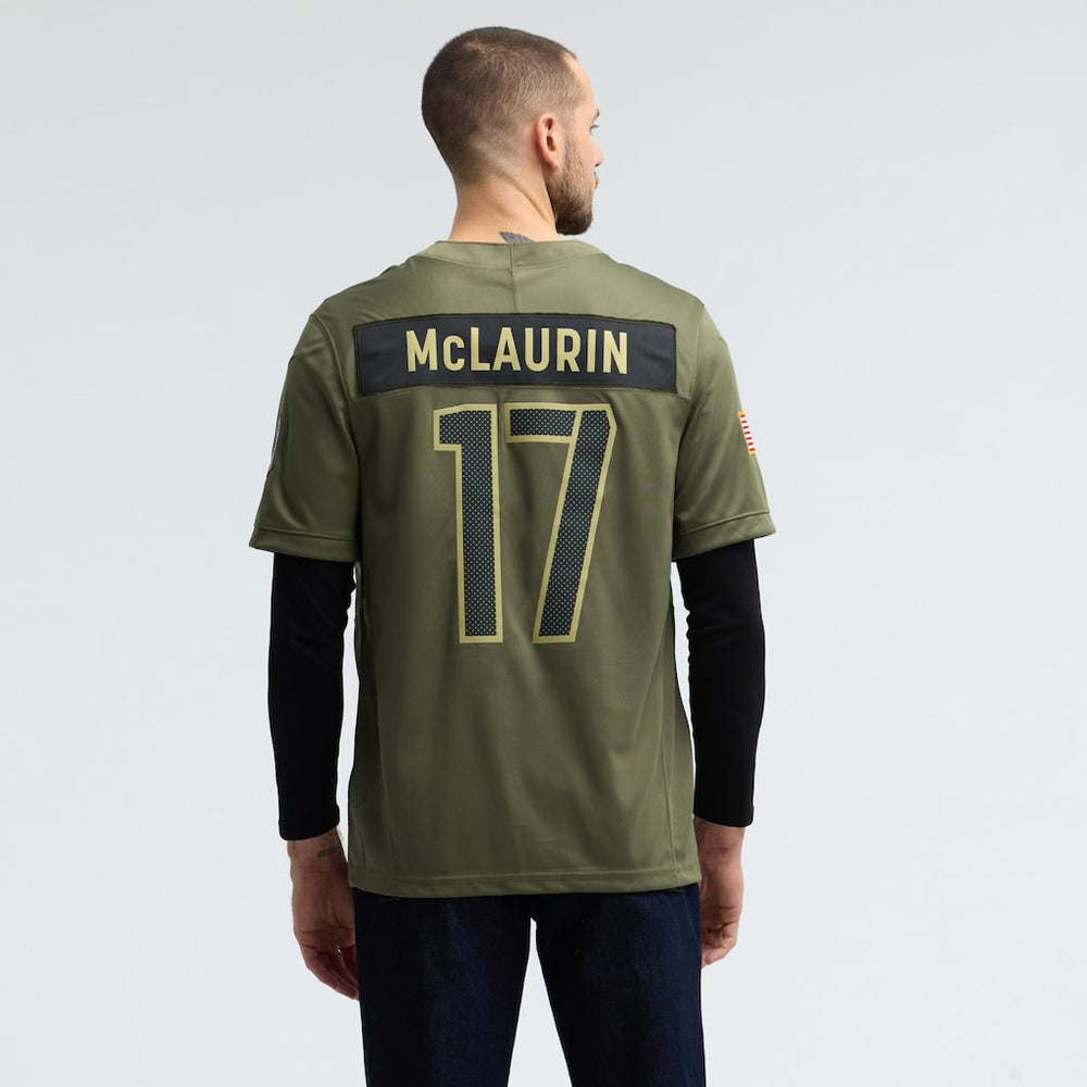 Terry McLaurin Washington Commanders 2025 Salute to Service Limited Jersey - Olive
