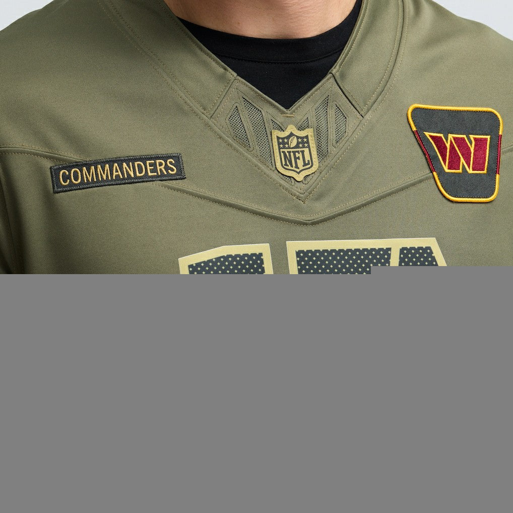 Terry McLaurin Washington Commanders 2025 Salute to Service Limited Jersey - Olive