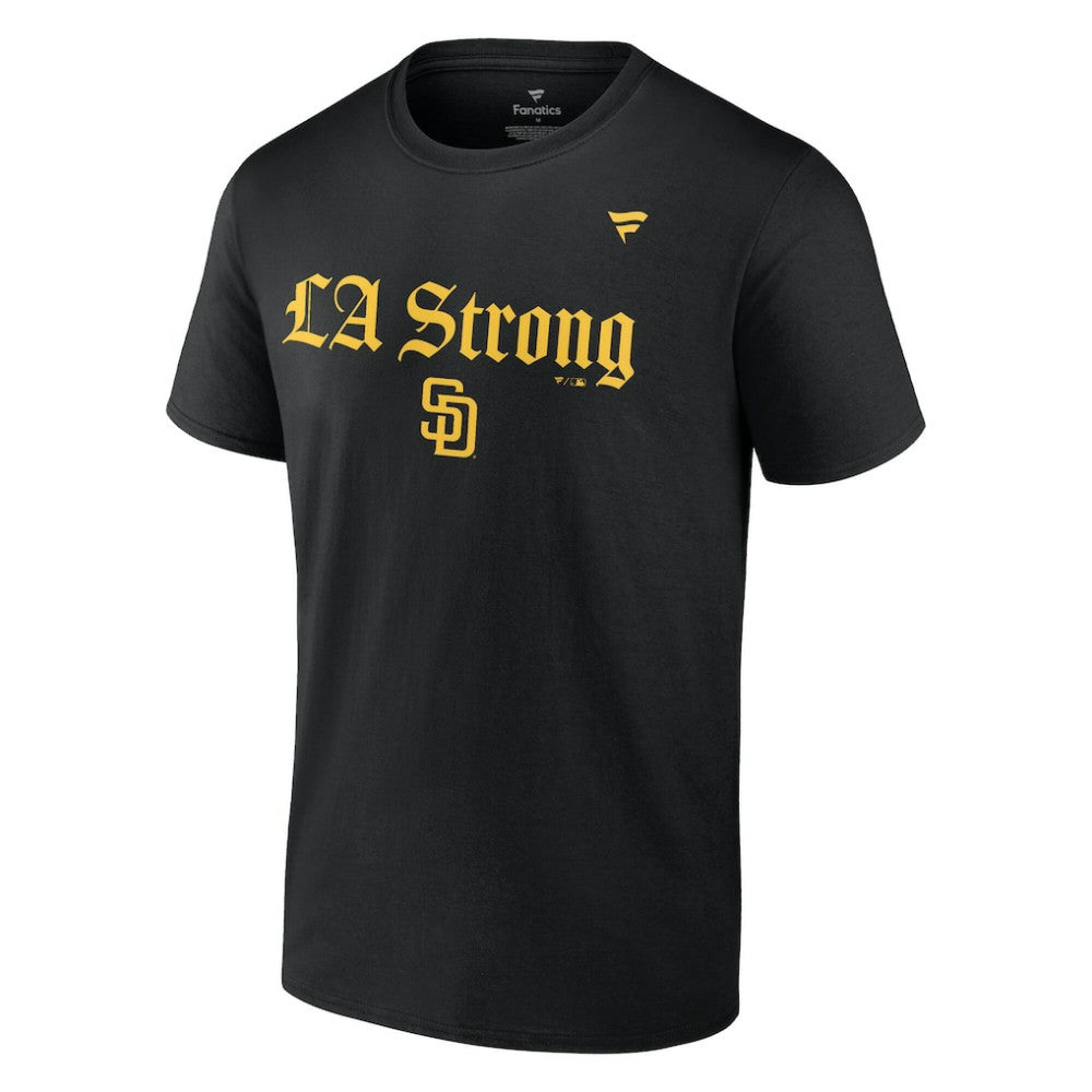 San Diego Padres Unisex LA Strong T-Shirt Black