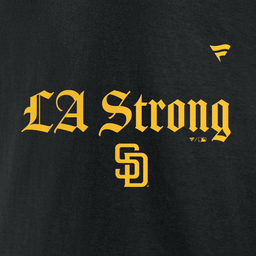 San Diego Padres Unisex LA Strong T-Shirt Black
