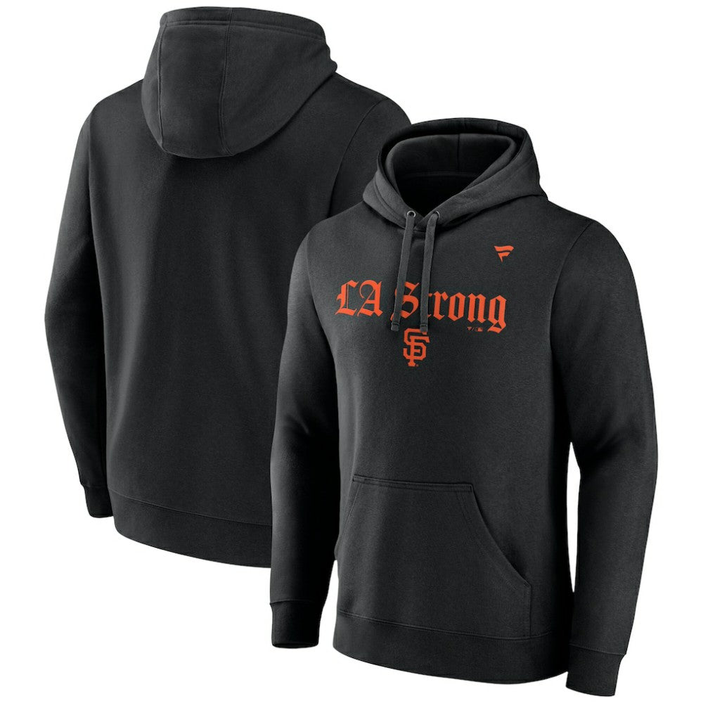 San Francisco Giants Unisex LA Strong Fleece Pullover Hoodie Black