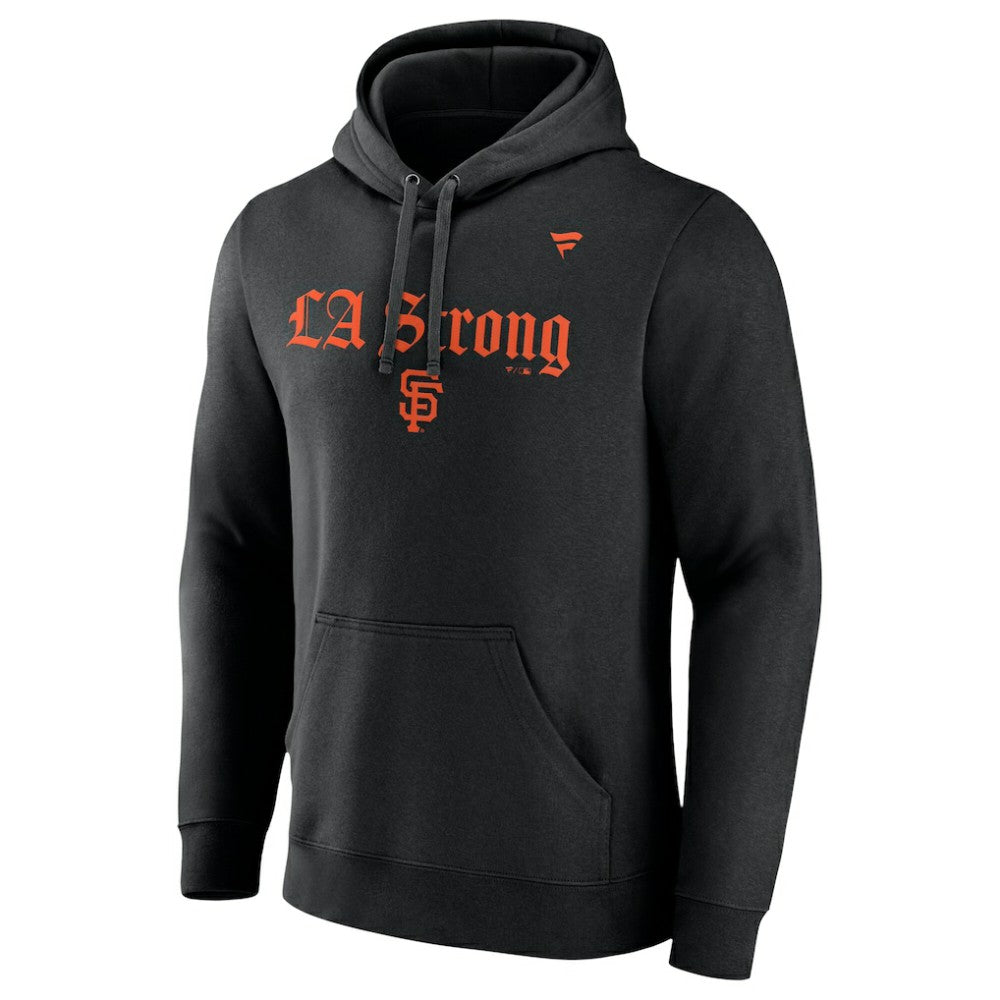 San Francisco Giants Unisex LA Strong Fleece Pullover Hoodie Black