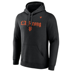 San Francisco Giants Unisex LA Strong Fleece Pullover Hoodie Black