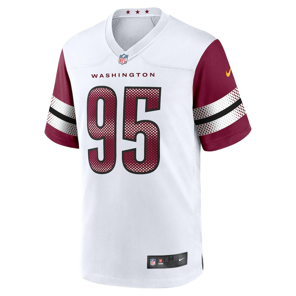 Jer'Zhan Newton Washington Commanders Game Jersey - White