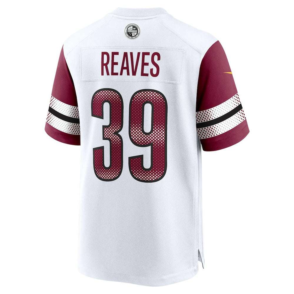 Jeremy Reaves Washington Commanders Game Jersey - White
