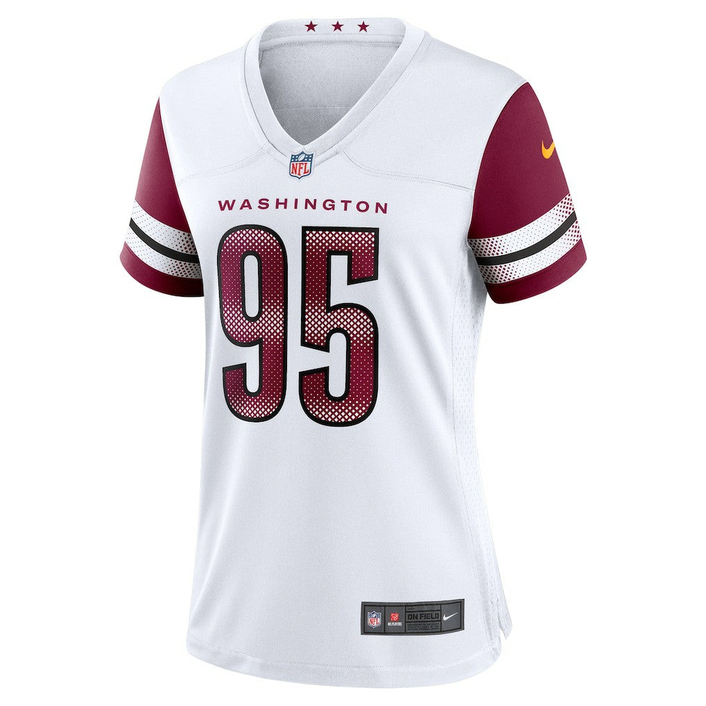 Jer'Zhan Newton Washington Commanders Women's Game Jersey - White