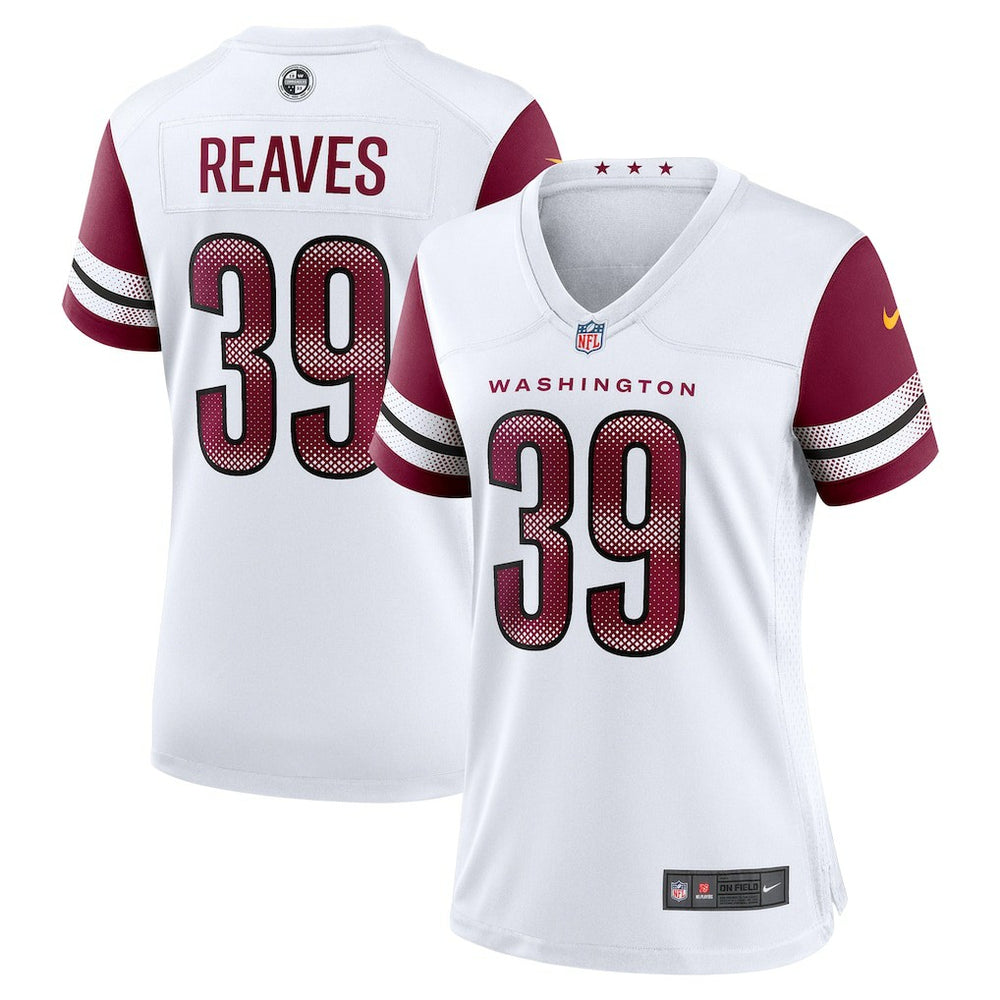 Jeremy Reaves Washington Commanders Women's Game Jersey - White