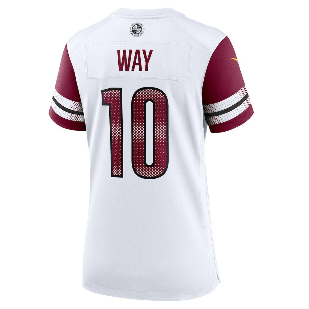 Tress Way Washington Commanders Women's Game Jersey - White