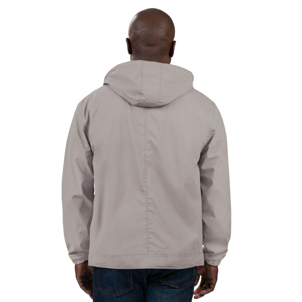 San Diego Padres G-III Sports by Carl Banks Full-Zip Rain Jacket Gray