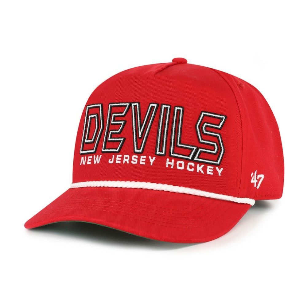 New Jersey Devils '47 Byline Hitch Adjustable Hat Red