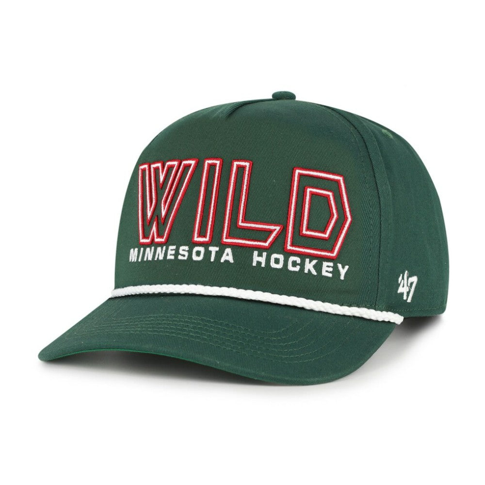 Minnesota Wild '47 Byline Hitch Adjustable Hat Green