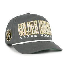 Vegas Golden Knights '47 Byline Hitch Adjustable Hat Charcoal