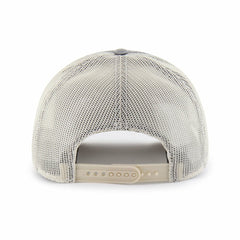 Colorado Avalanche '47 Canteen Pigment Dyed Patch Trucker Adjustable Hat Charcoal