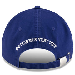 Los Angeles Dodgers OVO x Washed 9TWENTY Adjustable Hat Royal | New Era