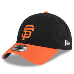 San Francisco Giants OVO x Washed 9TWENTY Adjustable Hat Black/Orange | New Era