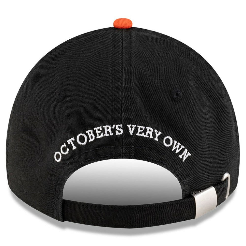 San Francisco Giants OVO x Washed 9TWENTY Adjustable Hat Black/Orange | New Era