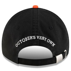 San Francisco Giants OVO x Washed 9TWENTY Adjustable Hat Black/Orange | New Era