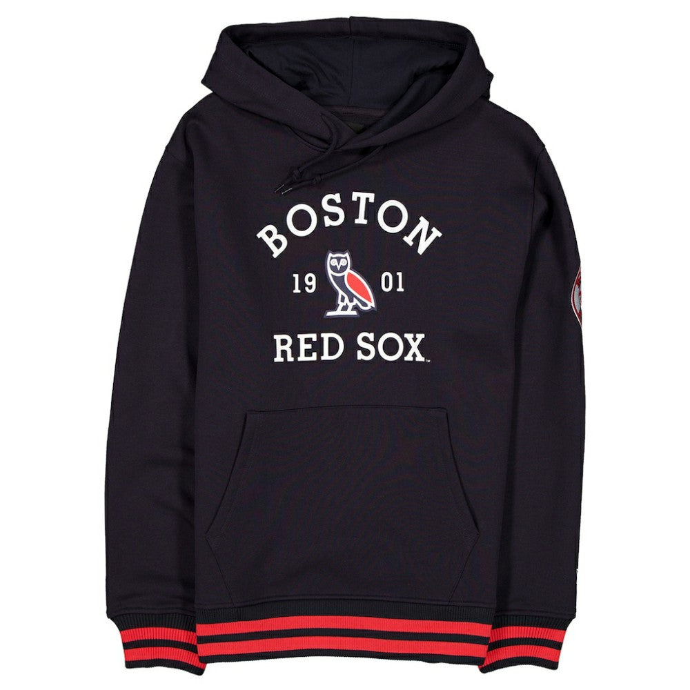 Boston Red Sox OVO x Heavyweight Fleece Hoodie Navy | New Era