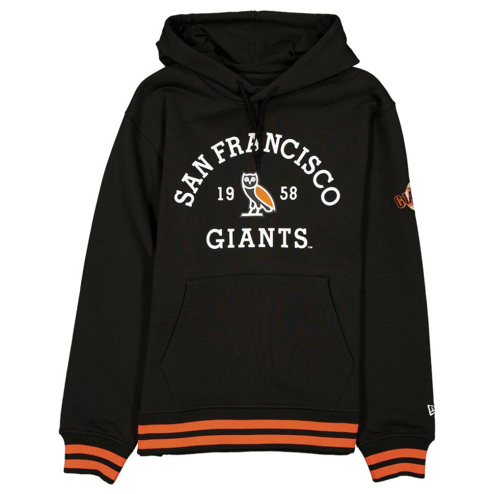 San Francisco Giants OVO x Heavyweight Fleece Hoodie Black | New Era