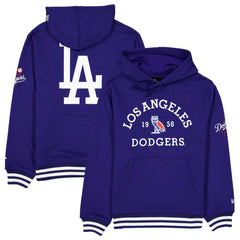 Los Angeles Dodgers OVO x Heavyweight Fleece Hoodie Royal | New Era